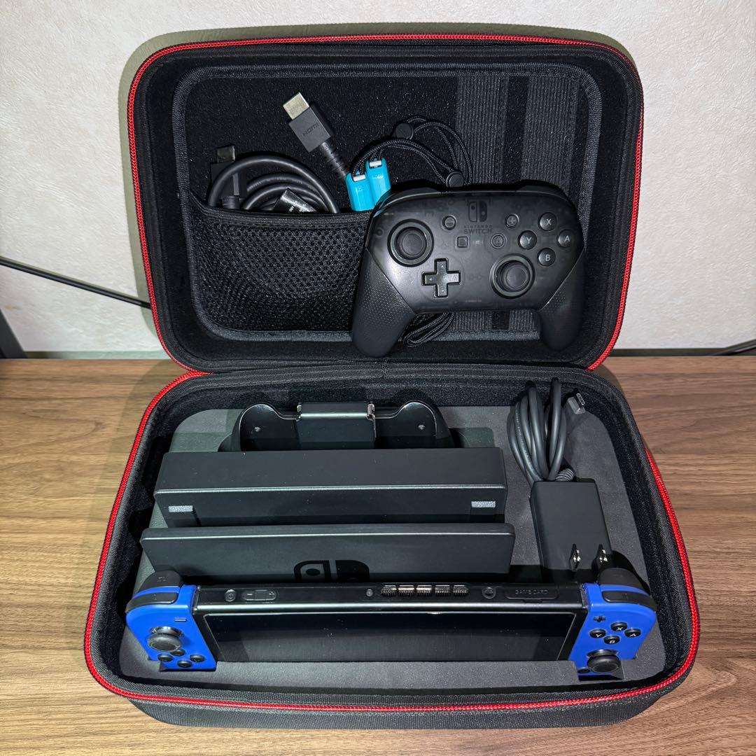 【付属品完備】Nintendo Switch (Joy-Conブルー×ブルー)