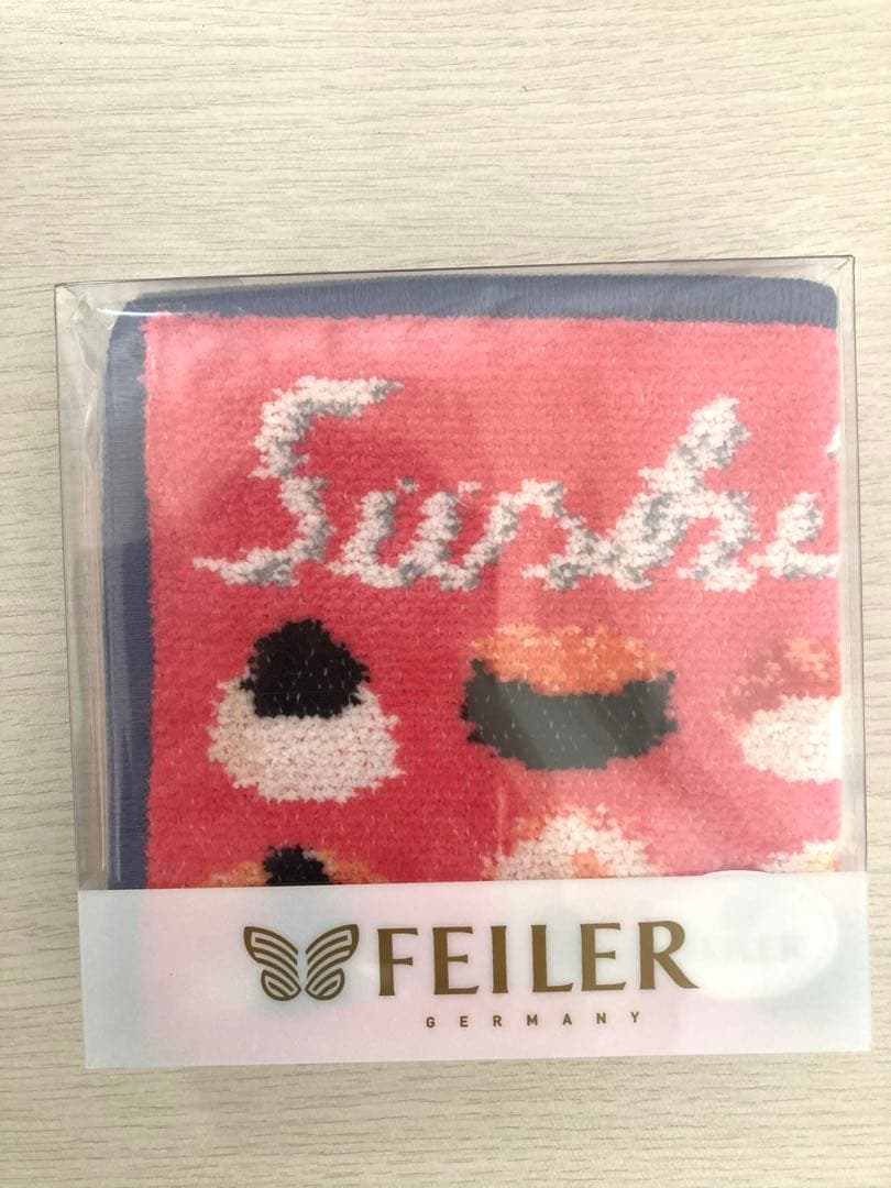 フェイラー FEILER JAL国際線限定 寿司 新品 ハンカチ 2枚セット