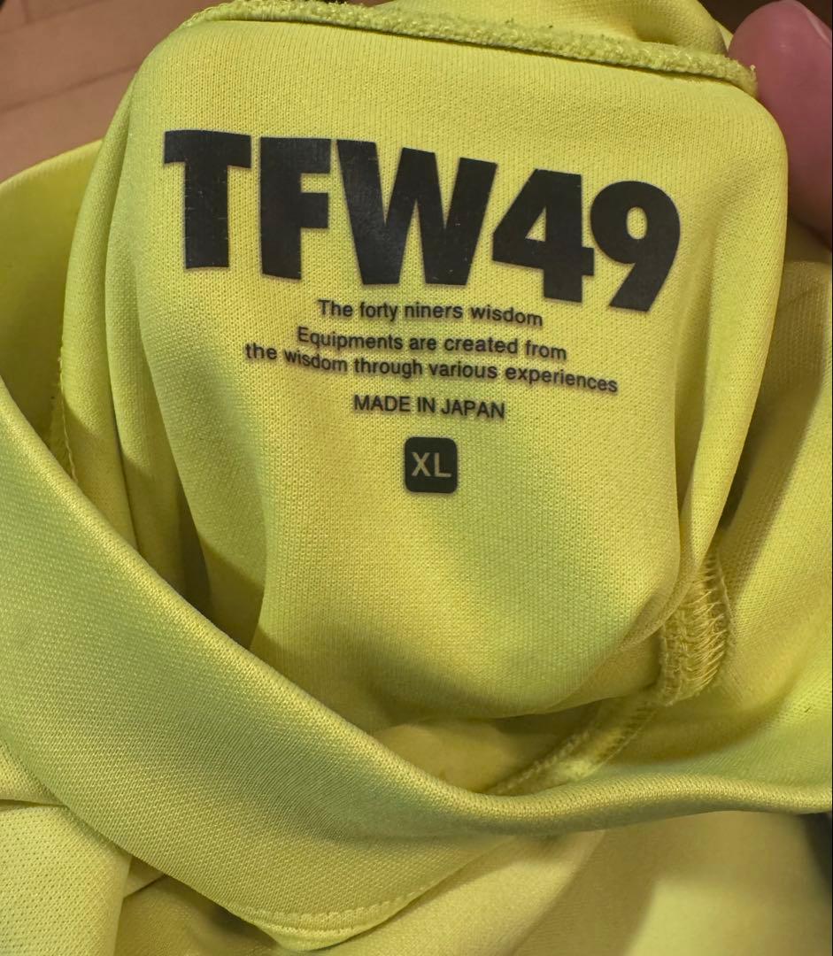 メンズウェア TFW49 MOCKNECK-T XL yellow