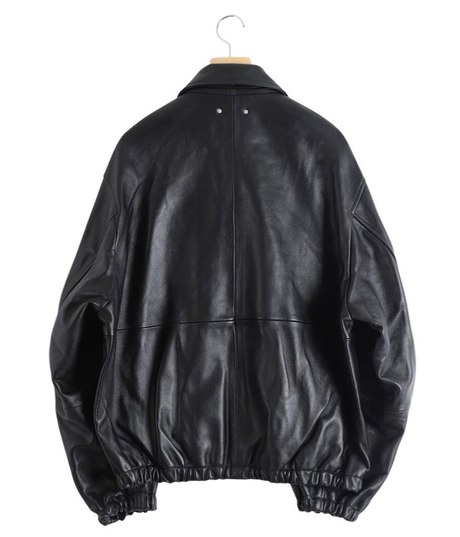 ジャケット・アウター 25AW ssstein SHEEP LEATHER FLIGHT JACKET