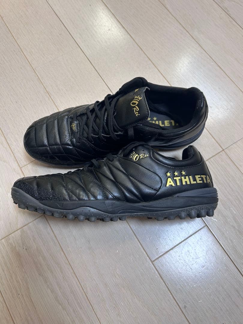 ATHLETA O Rei ブラック サッカーシューズ