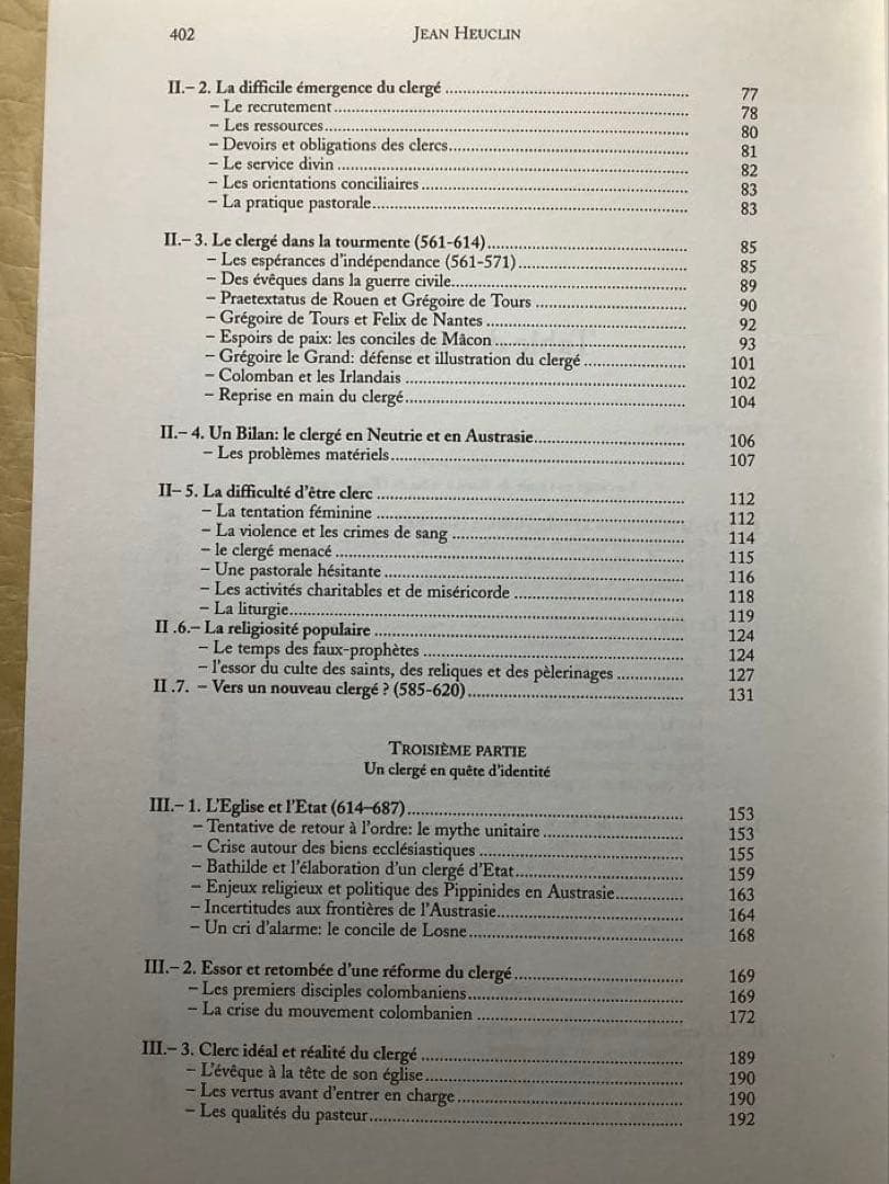 洋書 Hommes de Dieu et Fonctionnaires du Roi