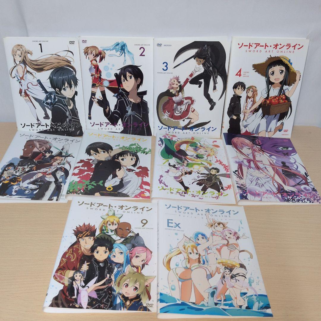 ソードアート・オンライン 1期＋2期 ex DVD 全巻19巻セット