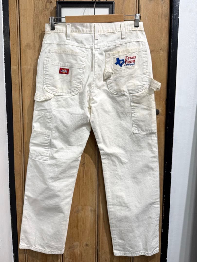 00s Dickies ペインターパンツ ディッキーズ 32×30 白ペインター