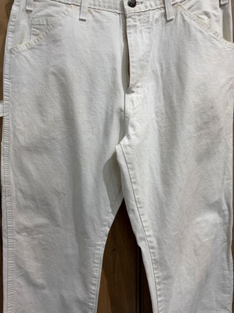 00s Dickies ペインターパンツ ディッキーズ 32×30 白ペインター