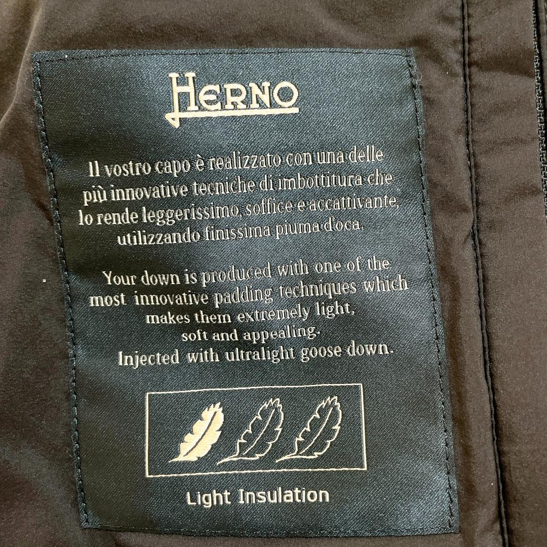 HERNO LEGEND ダウンベスト ネイビー 48