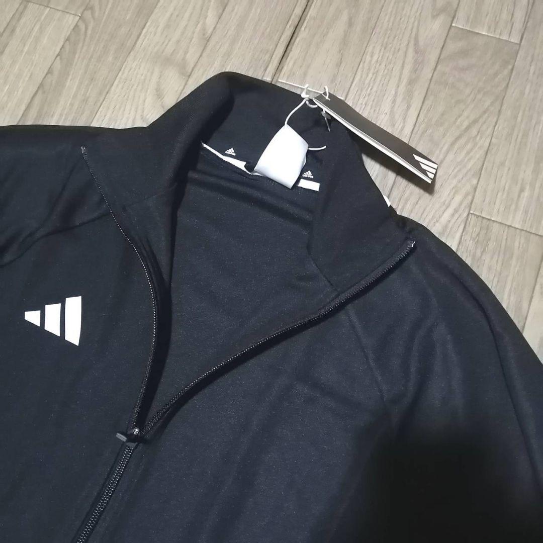 【正規品】新品　adidas メンズXXL ジャージ上下セット 黒