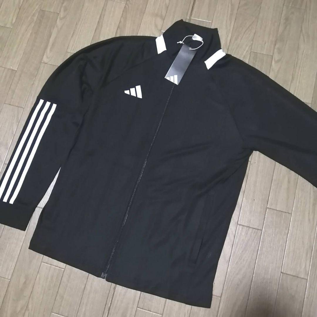 【正規品】新品　adidas メンズXXL ジャージ上下セット 黒