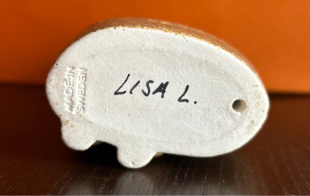 LisaLarson リサ・ラーソン 置物 プードル レフト ミニ