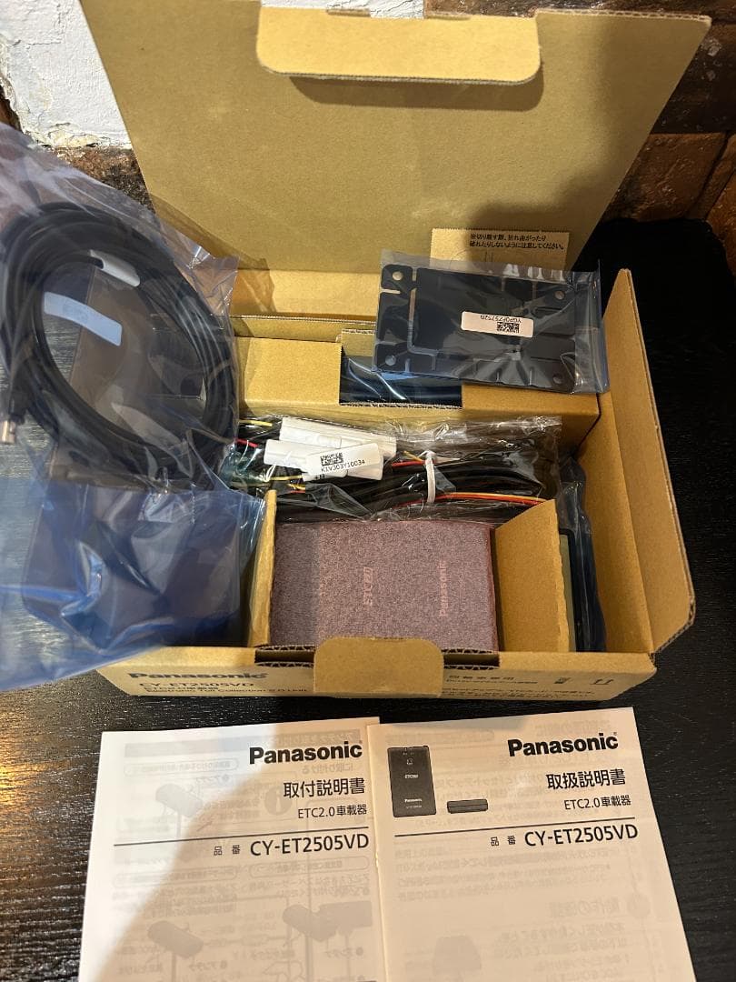 新品未使用 パナソニック CY-ET2505VD ETC2.0車載器光ビーコン付