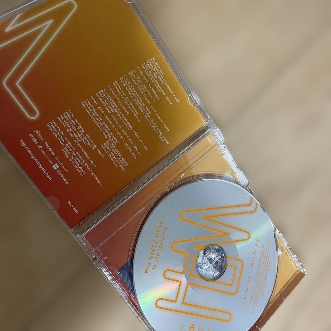 ※帯サイン入 CD※Mrs.GREEN APPLE/In the Morning