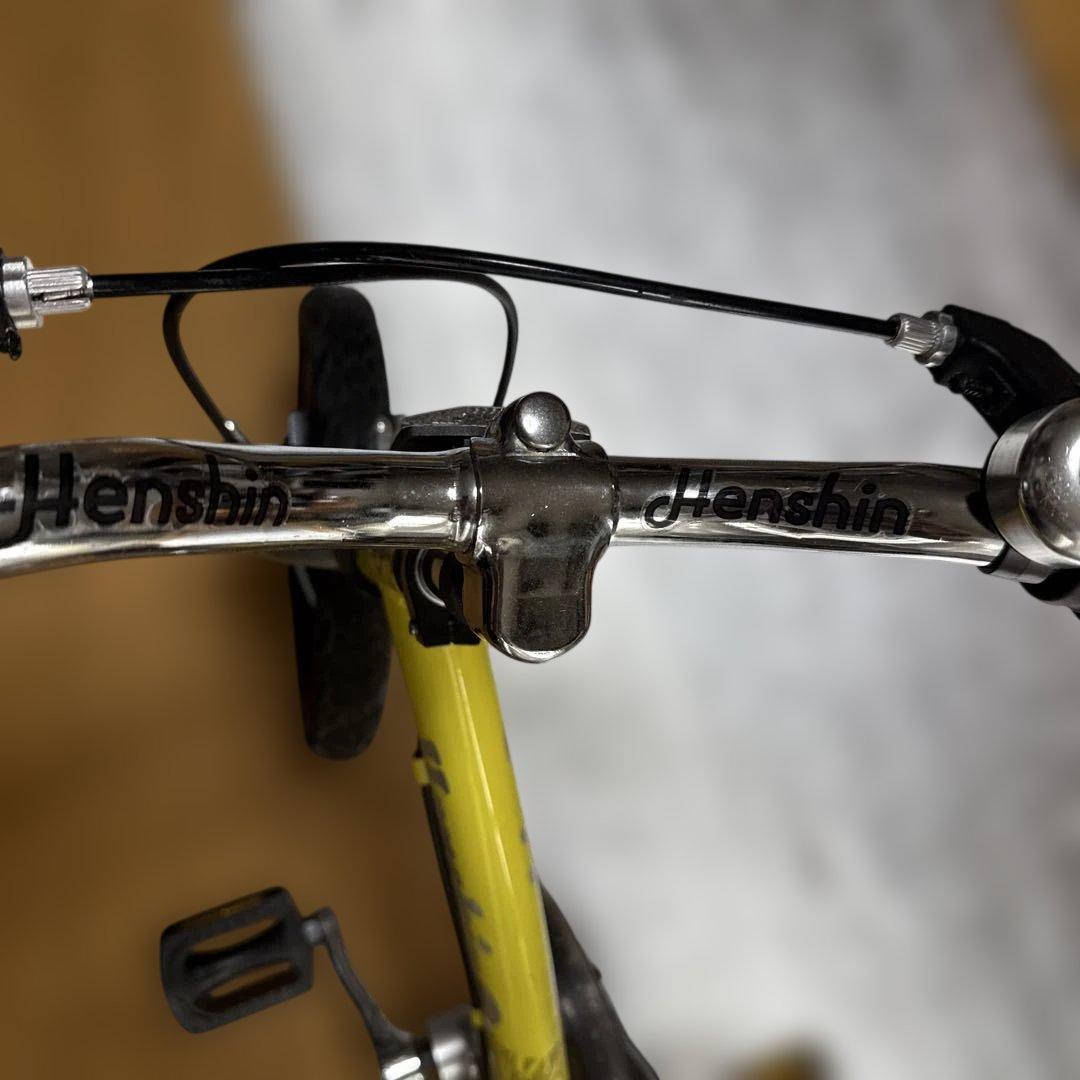 Henshin Bike 幼児用自転車 黄色 12インチ 2歳〜 へんしんバイク