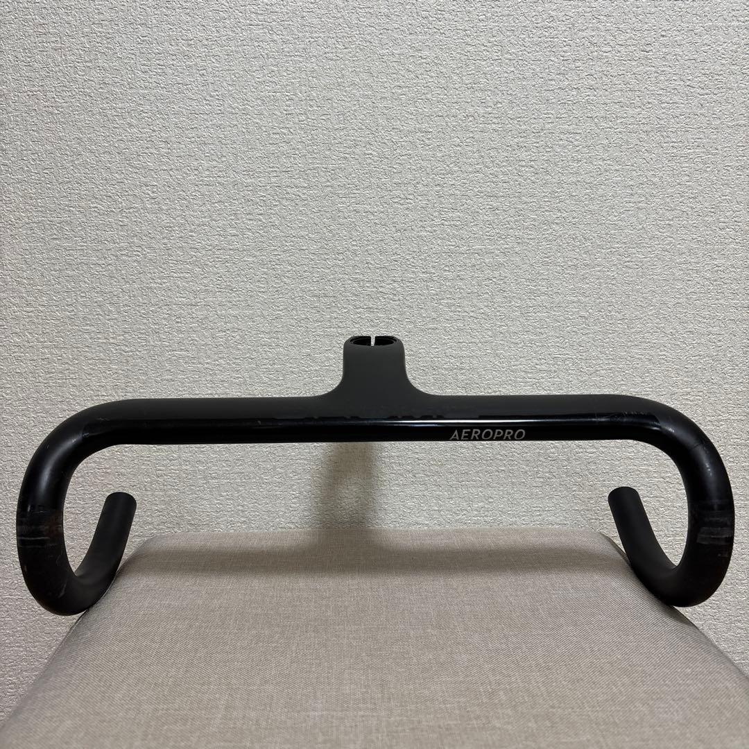 ELVES 一体型カーボンハンドル 380mm ステム90mm