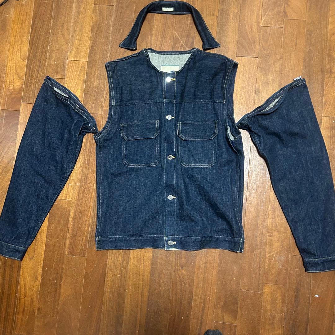 UNDERCOVER エクスチェンジデニムジャケット 青　size L