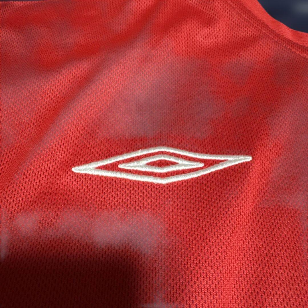イングランド代表 サッカーシャツ Umbro 7 ベッカム　リバーシブル