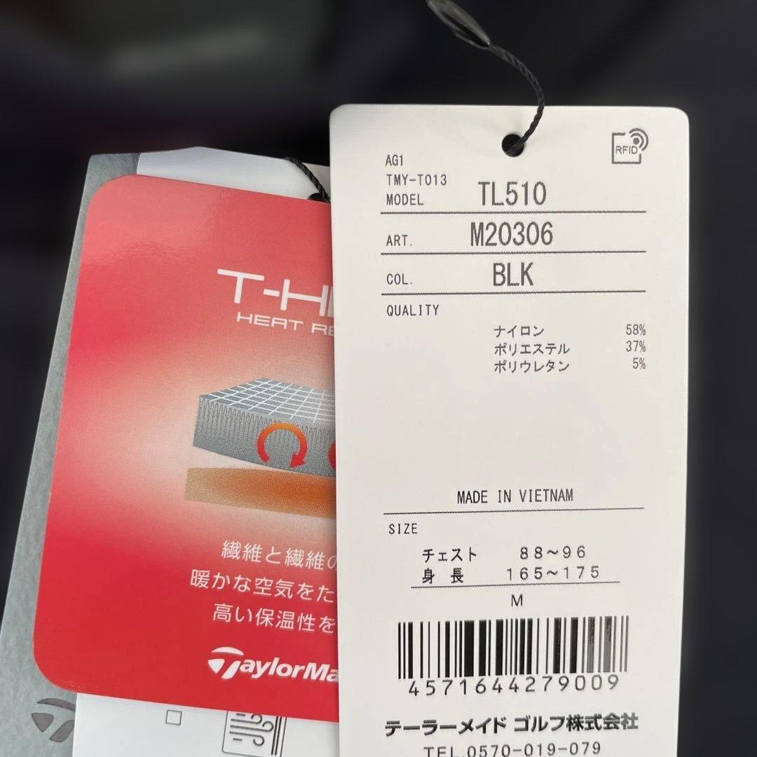 【新品タグ付き未使用】メンズ テーラーメイド　T-HEAT ブラック M