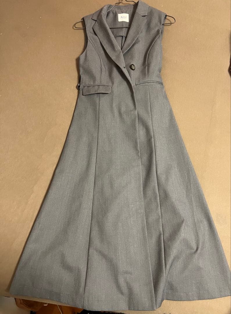 【週末sale】アメノチハレ　ジレワンピース　sサイズ