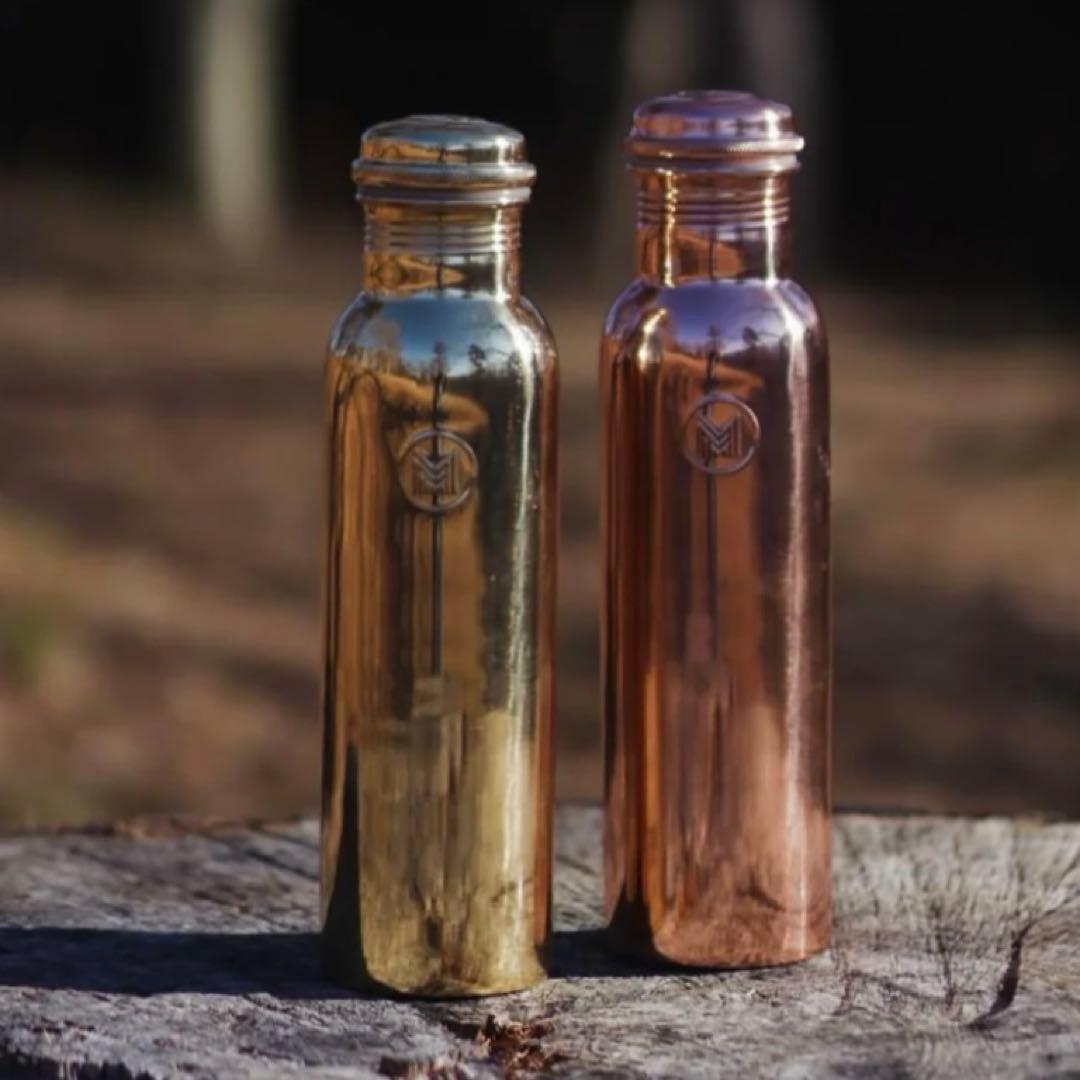 SOLID BRASS&COPPER BOTTLE M カルマストア　真鍮ボトル