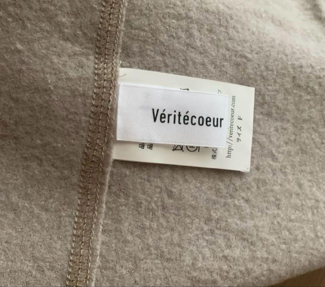 Veritecoeur ◻︎VCC-406◻︎ポンチョ◻︎BEIGE