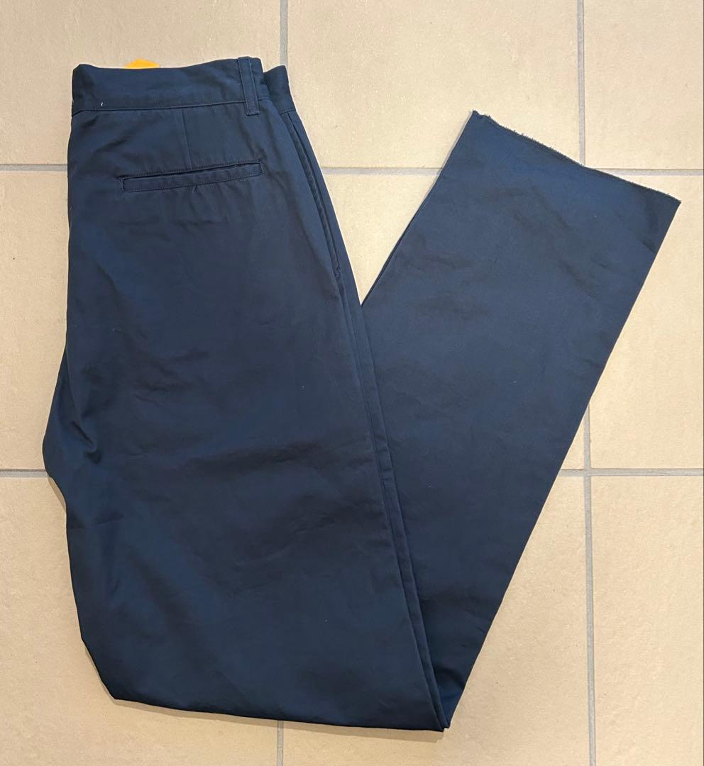 新品　atlast&co 511 NAVY 34 ワークトラウザーズ　AKIRA
