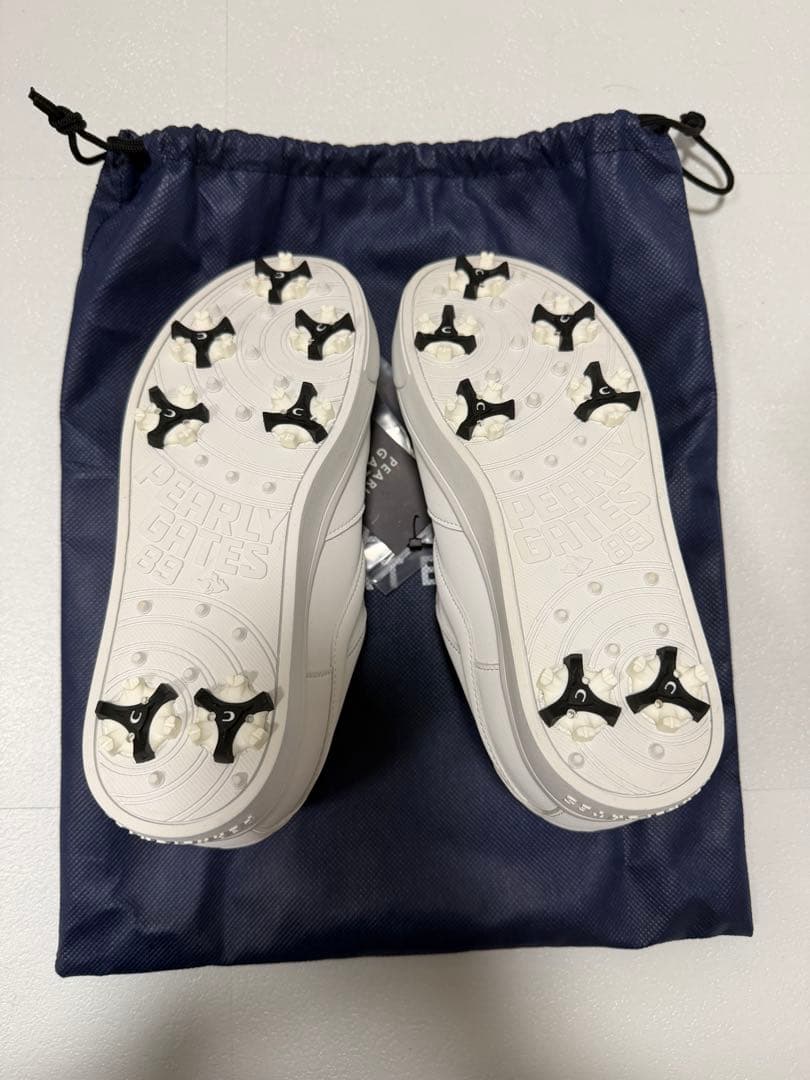 【新品タグ付き】PEARLY GATES シューズ ホワイト