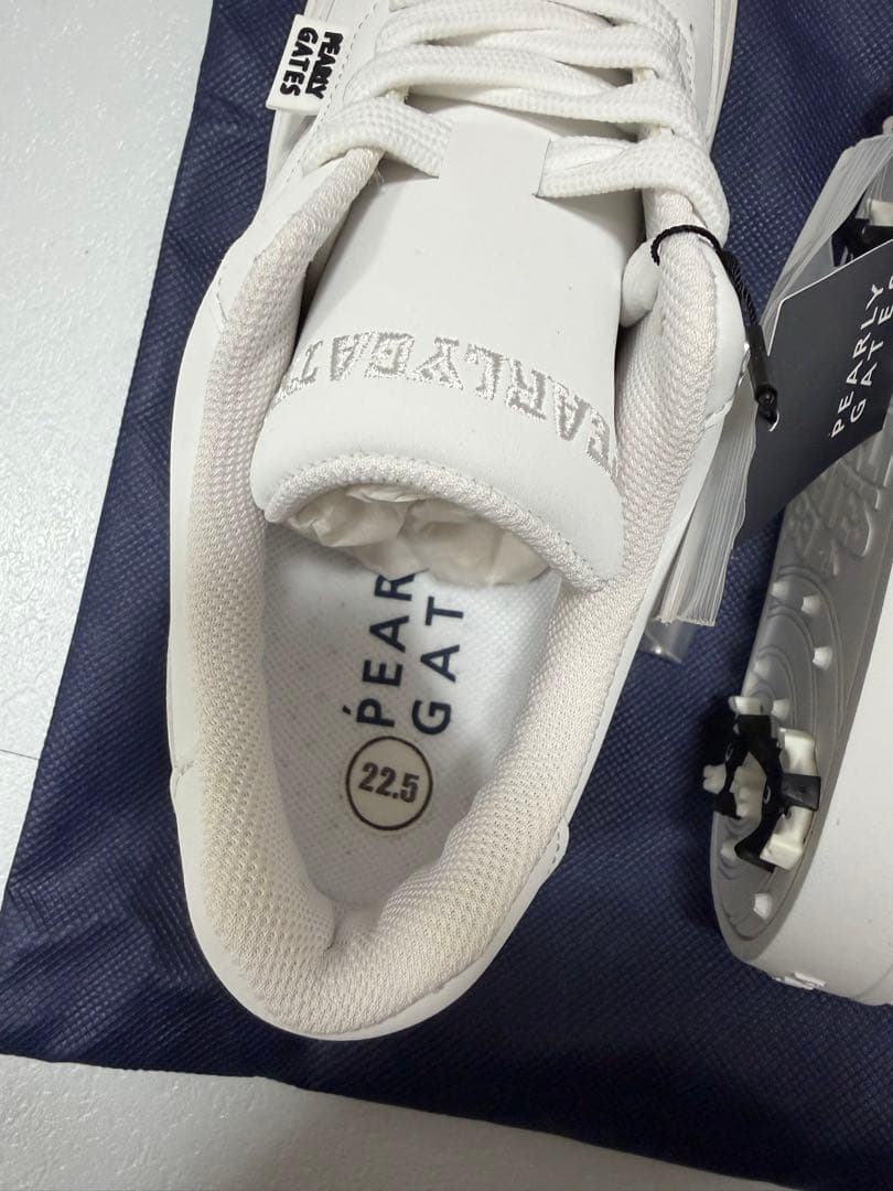 【新品タグ付き】PEARLY GATES シューズ ホワイト