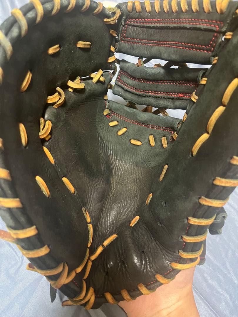 け*ん様 Slugger 黒 野球グローブ ファーストミット