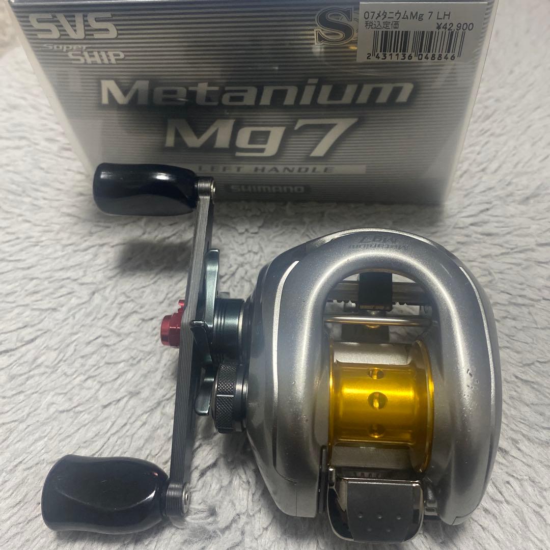 シマノ　07メタニウムmg7 ZPI 92ミリハンドル　レフト　美品