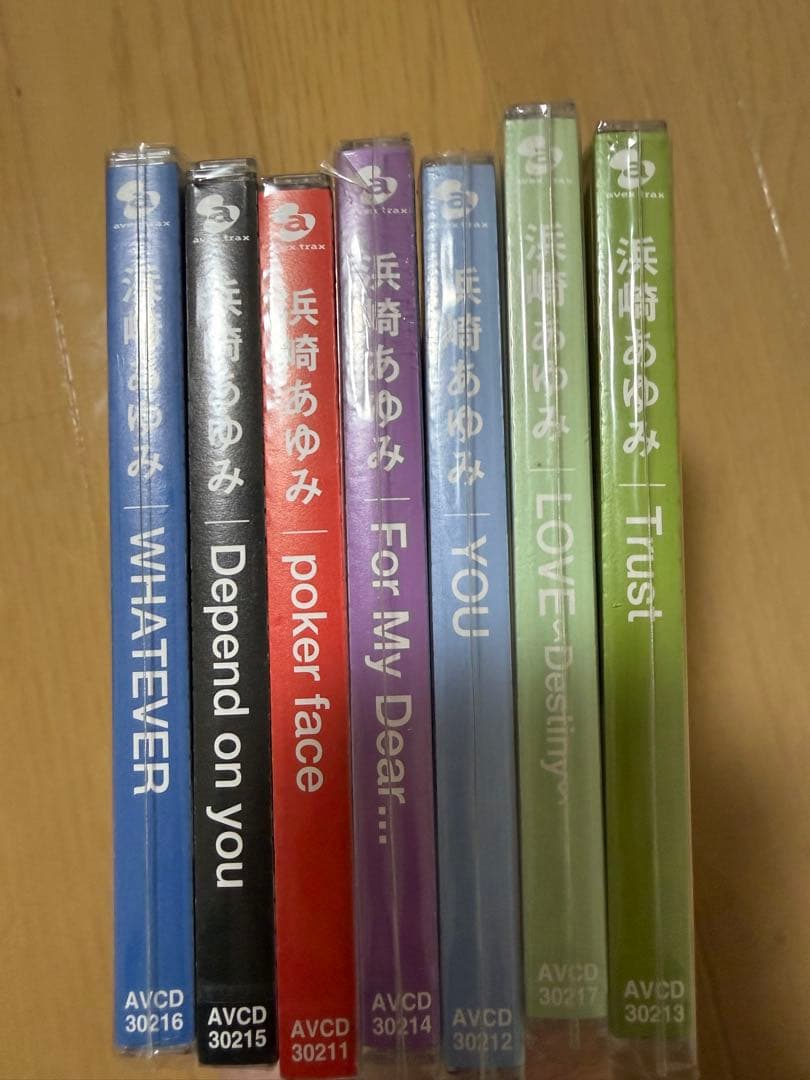 邦楽 CD セット 7枚　浜崎あゆみ　一枚ケース割れあり