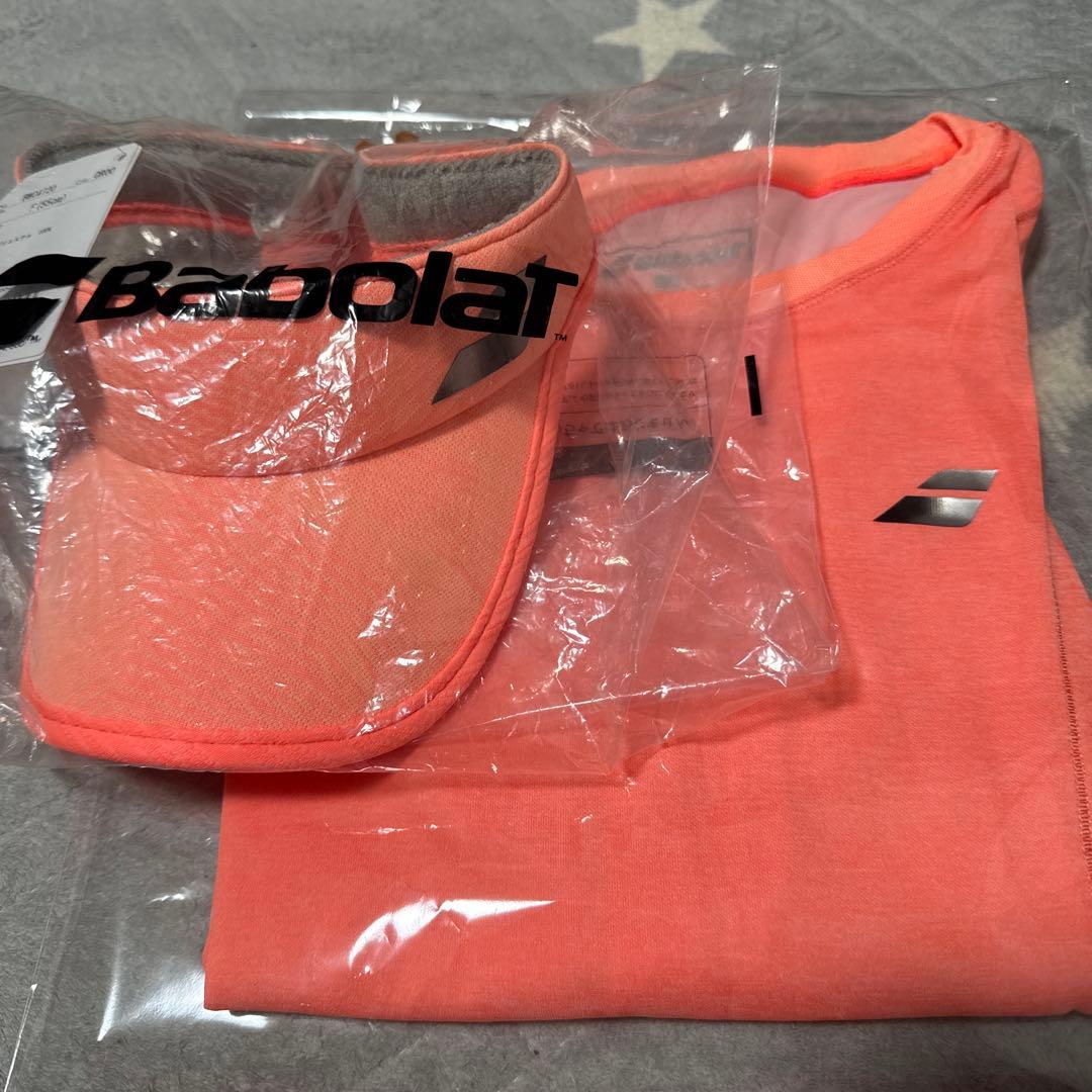 バボラテニスウェア M 未使用バイザーセット