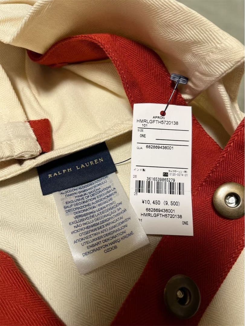 新品定価¥10450Ralph Lauren ラルフローレンエプロン ギフト◎