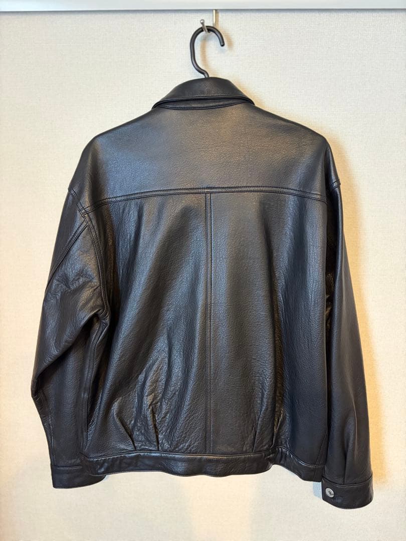 ジャーナルスタンダード 美品 24AW レザージャケット 羊革　黒