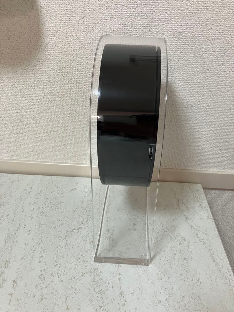 【感謝♡さん専用】Kartell エールデュタン　置き時計　クリア×ブラック