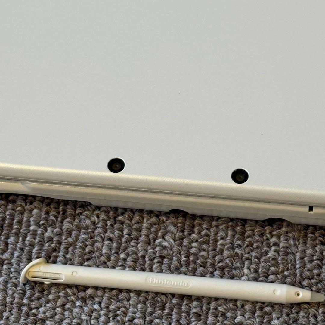 Newニンテンドー3DS LL パールホワイト 上画面IPS搭載 箱付き