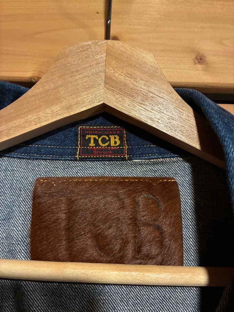 土曜日限定値下げ！TCB デニムジャケット インディゴ　46