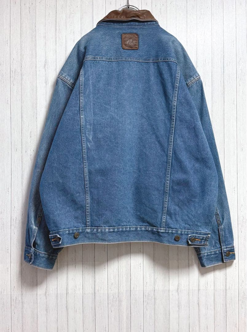 マルボロカントリーストア　デニムジャケット　Gジャン　ビッグシルエット　XL