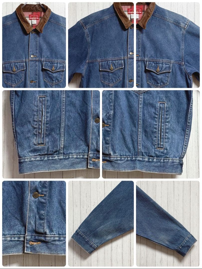 マルボロカントリーストア　デニムジャケット　Gジャン　ビッグシルエット　XL