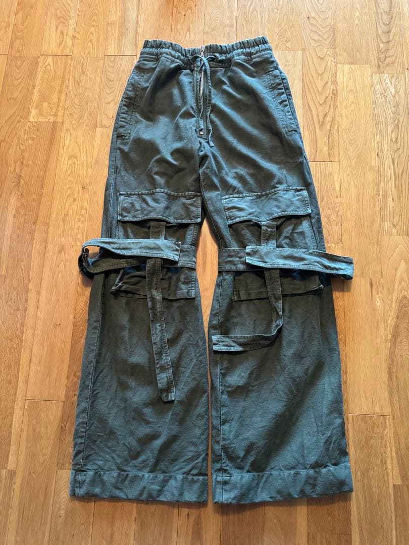 2/21まで Dries Van Noten カーゴパンツ 23aw