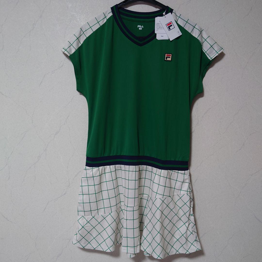 新品【フィラ】テニスウェア　ワンピースXL￥15180/プリンス　バボラ　ナイキ