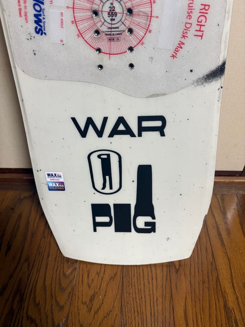 スノーボード RIDE WARPIG 21-22 M(151cm)