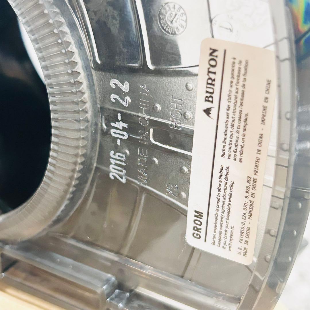 【未使用】Burton GROM YOUTH ビンディング XS