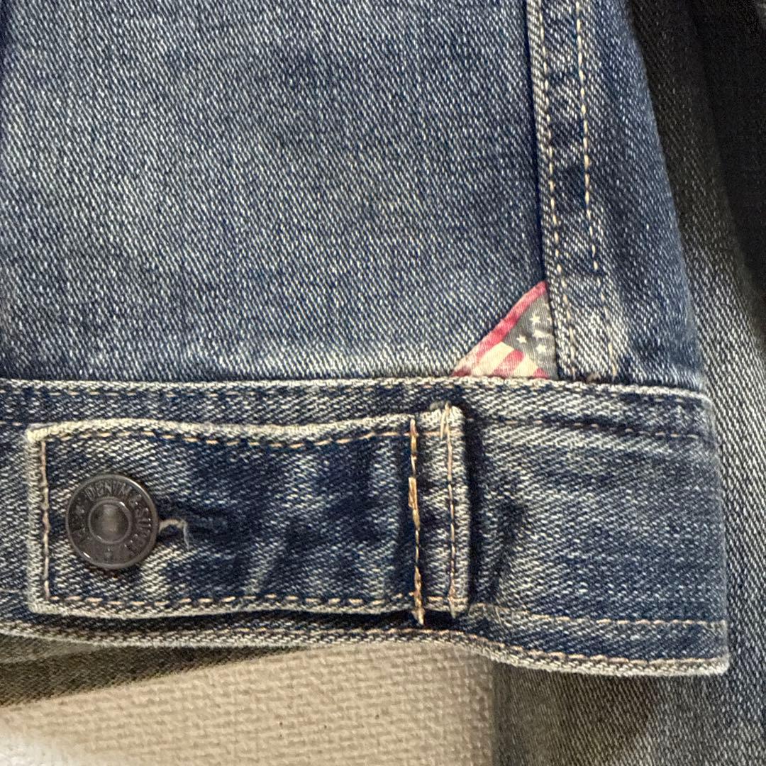 ラルフローレン 刺繍デニムジャケット L