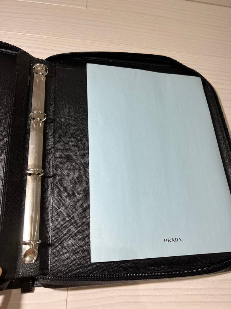 PRADA マルチケース 黒 A4サイズ対応