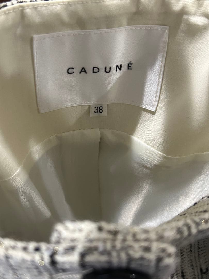 連休お値下げ♡【新品】カデュネ　CADUNE スクエアジレ　38サイズ