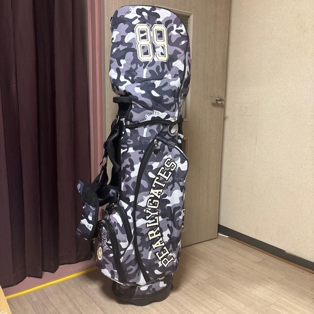ひ*ち様 パーリーゲイツ　キャディーバッグ PGニコちゃん　希少カモフラ柄
