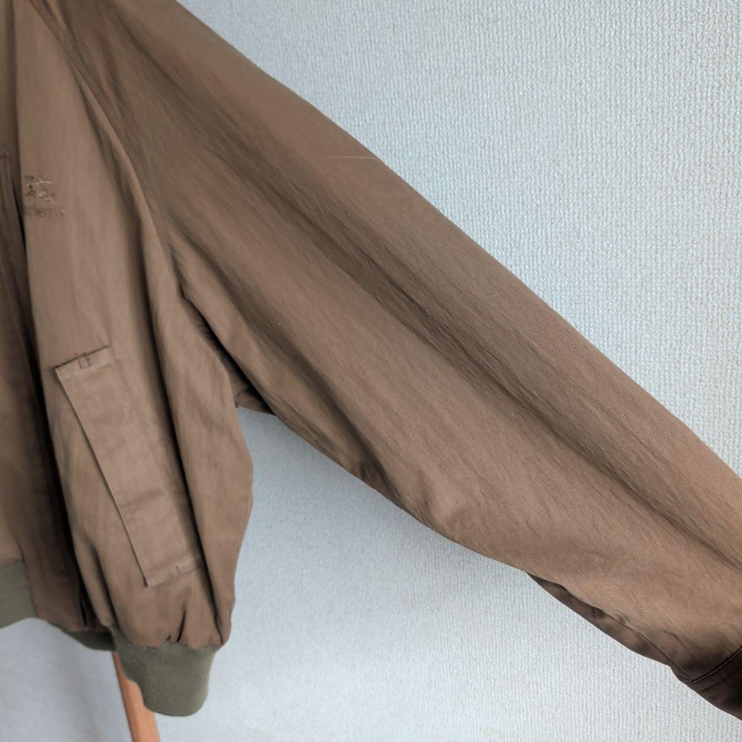 90s Burberry MA-1 ハリトンジャケット シャドウホース 緑タグ