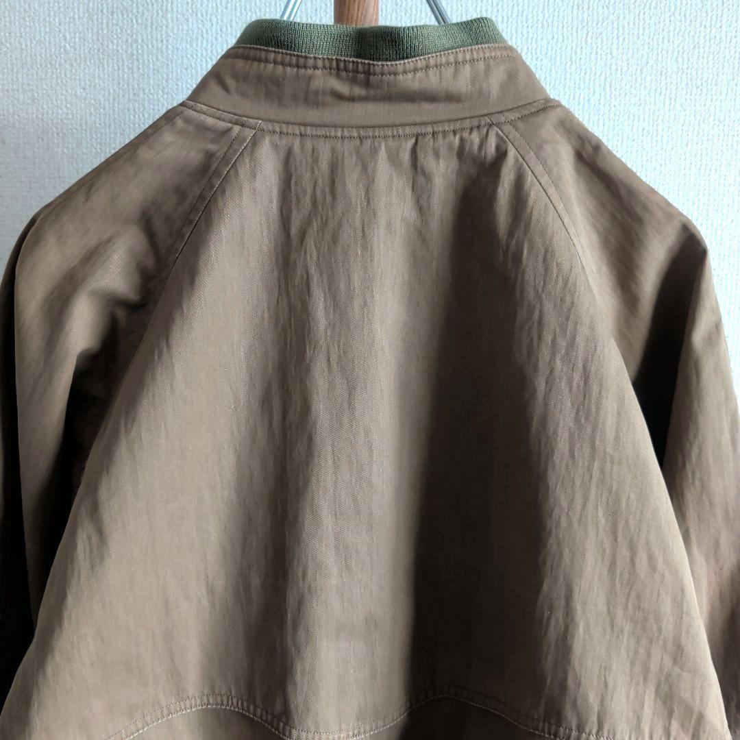 90s Burberry MA-1 ハリトンジャケット シャドウホース 緑タグ