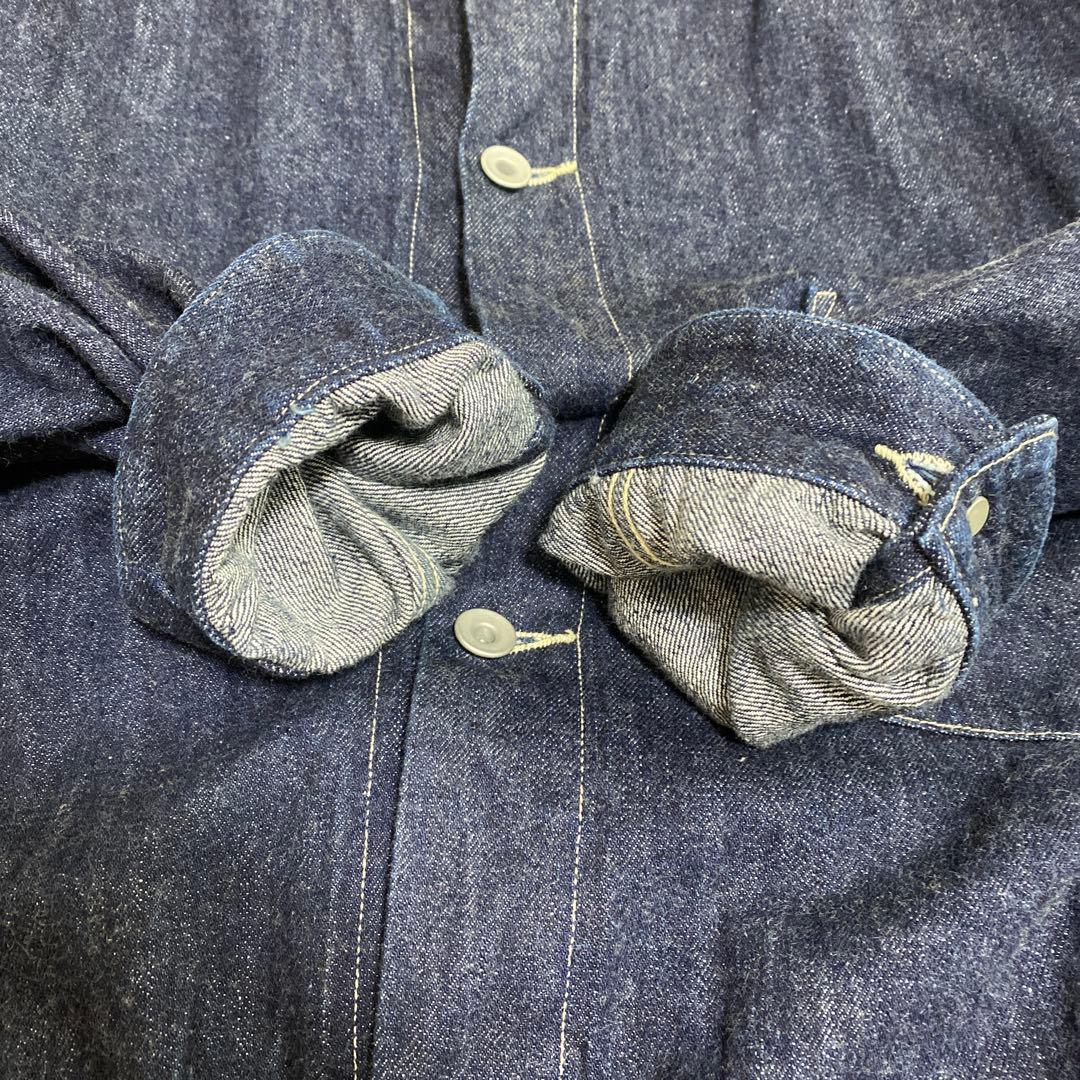 専用　　23aw COMOLI デニムジャケット サイズ3 ネイビー コモリ