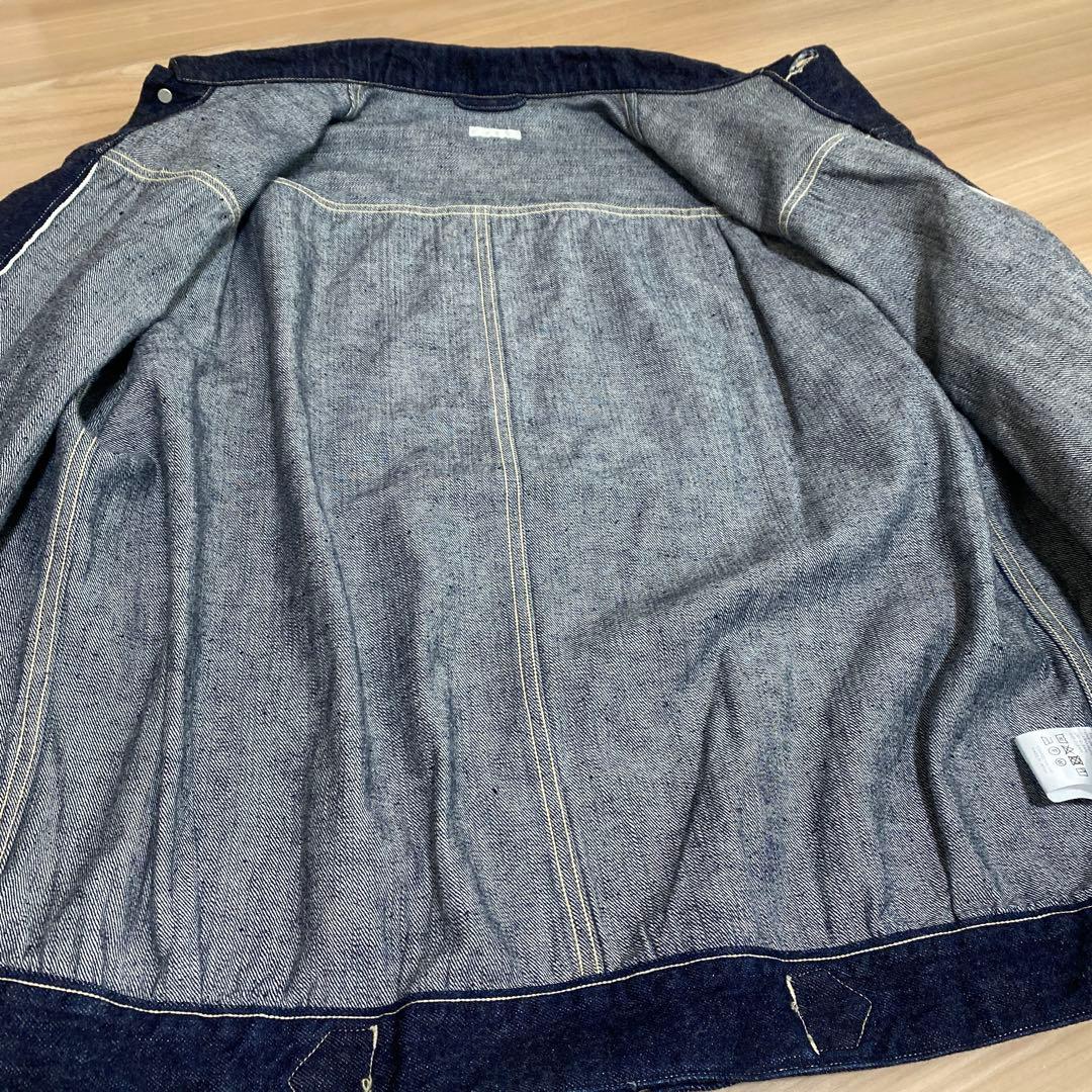 専用　　23aw COMOLI デニムジャケット サイズ3 ネイビー コモリ