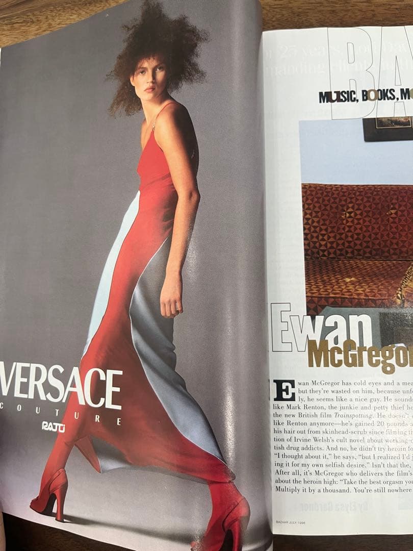 Harper’s Bazaar US 1996年7月号 /クリスティ&ナオミ
